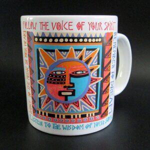 Laurel Burch Global Spirit Mug Metallic Sun Follow Voice Spirit Coffee Cup 1995